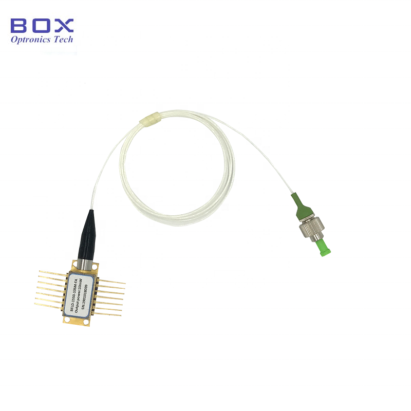 1550 nm 10 MW Fasergekoppelte DFB-Laser-Diden-Butterfly-Paket