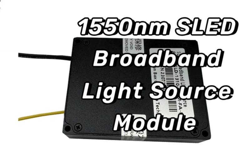 1550-nm-SLED-Breitband-Lichtquellenmodul