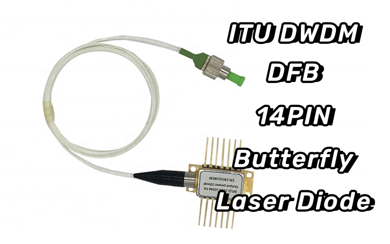 ITU DWDM DFB 14-polige Butterfly-Laserdiode