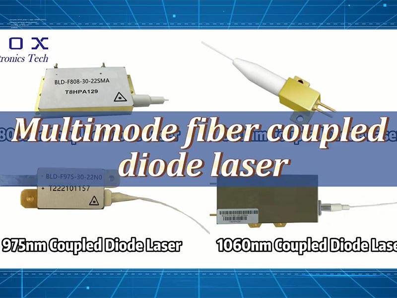 Multimode-fasergekoppelter Diodenlaser